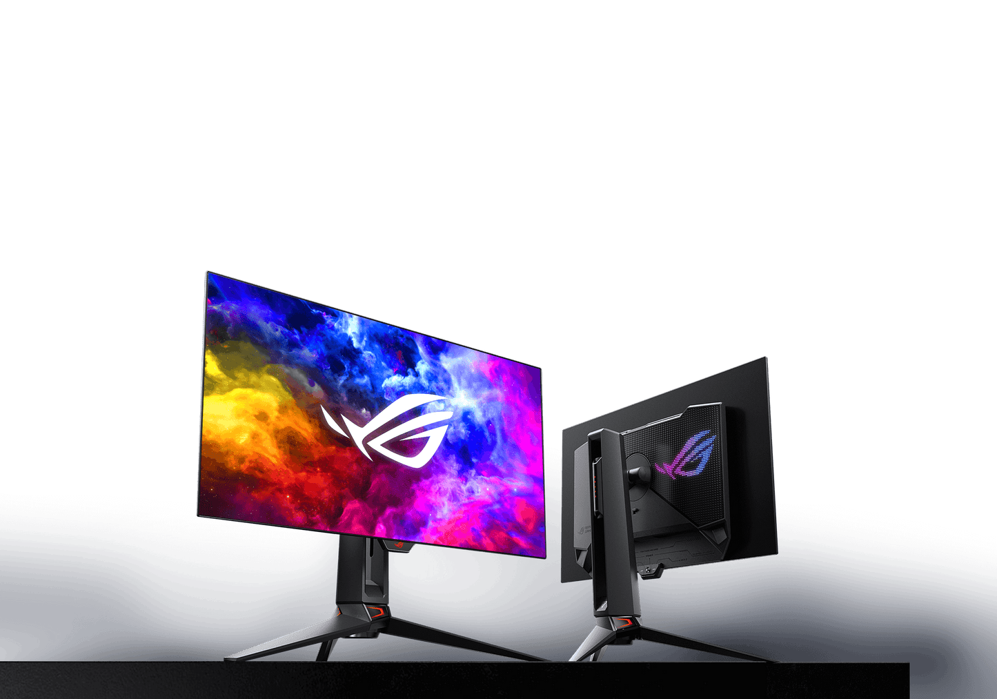 ASUS ROG Swift 27"1440P OLED DSC Gaming Monitor (PG27AQDM) - QHD (2560x1440), 240Hz, 0.03ms, G-SYNC Compatible, Anti-Glare Micro-Texture Coating, 99% DCI-P3, True 10-bit, DisplayPort